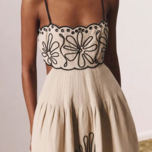 Printed Wide Hem Maxi Boho Dress