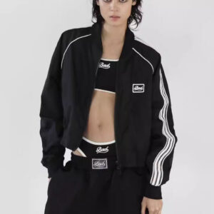 Embroidered Retro Bomber Jacket